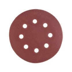 Tarcza szlifierska na rzep Polax z 8 otworami K600, 10 sztuk (54-224)