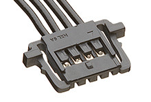 Kabel przewód-płytka, Pico-Lock, 150 V, raster: 1mm, 150mm, Złoto, Czarny