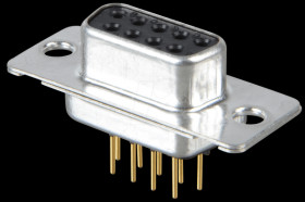 164B10069X D-SUB socket, 9-pin, industrial design