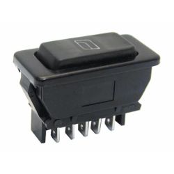 Przełącznik do szyb z podświetlaniem ASW-02D zielone podświetlanie / 5578