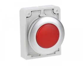 Główka lampki sygnalizacyjnej 30mm płaska czerwona M30C-FL-R 183282