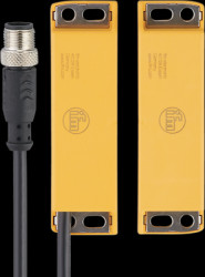 Magnetically coded sensor, switch-off distance 20 mm, flush mounting, not flush, 2 Form A (N/O), 24 V (DC), 50 mA, MN503S