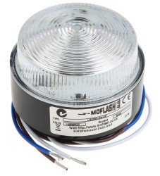 Sygnalizator 115/230 V Migające, stałe Czerwony Montaż powierzchniowy LED