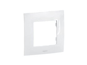 NOWE NILOE Ramka 1 pojedyncza biała white NP111WH LEGRAND