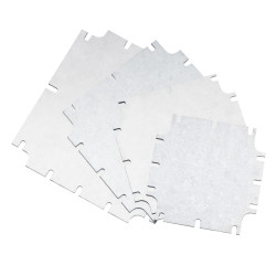 Akcesoria do obudów, 70.5mm x 148mm, materiał: Galvanised Steel, RS PRO