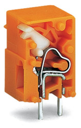 Złącze PCB 1 -pinowe raster 10.16mm Przewlekany Męski WAGO