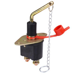 On-Off Heavy Duty Pin Operated Battery Isolator Switch 200A 12-24V