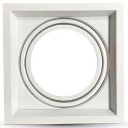 3575 Mounting frame - 1x AR111, white