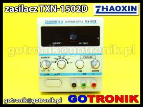 TXN-1502D zasilacz laboratoryjny serwisowy 0-15V 2A