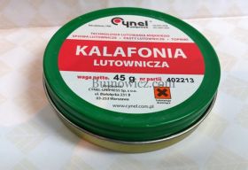 Kalafonia lutownicza - opakowanie 45g /Cynel/