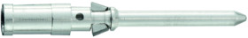 Pin contact, 0.14-0.37 mm², AWG 26-22, crimp connection, silver-plated, 09150006107
