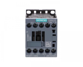 Stycznik mocy 12A 3P 24V AC 0Z 1R S00 3RT2017-1AB02