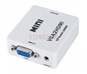 ADAPTER VGA+GNJ GNIAZDO DO HDMI GNIAZDO ZASIL:USB MINI