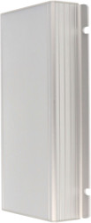 Aluminum enclosure, (L x W x H) 160 x 78 x 28 mm, clear, IP54, 1455JF1601