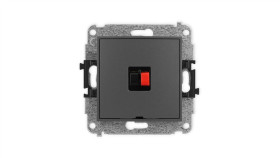 Icon Mechanizm Gniazda Głośnikowego Pojedynczego, Bez Pola Opisowego...