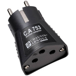 Chauvin Arnoux P01191748Z C.A 753 Test Lead Adapter Safe for EU Sockets