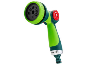 Zraszacz pistoletowy 8-funkcyjny z płynna regulacją strumienia 15G704 TOPEX