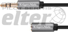 Kabel Jack AUX 3,5mm wt/gn 1,8m przedłużacz K&M