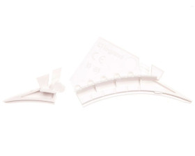 Naroże kanału wewnętrzne regulowane DLP 50x 65x /1x przegroda/ 010611