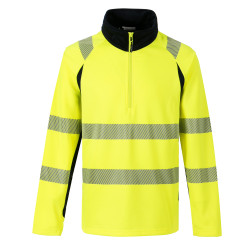 Sweter, SO7, Unisex, XXL, Żółty, 100% poliester