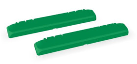 Hinge, ABS, (L x W x H) 16.4 x 170 x 24.5 mm, green, for B 2617, 96330309