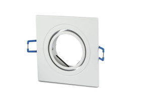 VT-782 Oczko halogenowe Spot trzonek: 1xGU10 kwadratowa biały 3605 V-TAC