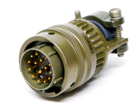 Złącze 3-pinowe Męski Amphenol Industrial Męski Montaż na kablu MIL-DTL-26482 rozmiar 8