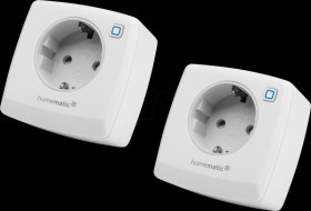 2X 157337A0 Schaltsteckdose, Messfunktion, 2 Stück