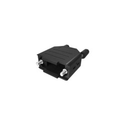 FCI 86303637BLF D-SUB Housing 9 Pins Plastic 180&#xB0; Black 1pc