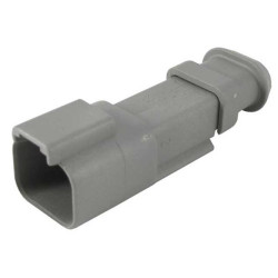 Obudowa złącza samochodowego 2 -pinowe Deutsch Obudowa DT Szary