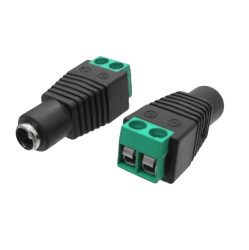 Gniazdo DC 5,5x2,1mm z szybkozłączem