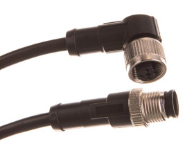 Przewód połączeniowy 10m /wtyczka M12-gniazdo kątowe M12/ FIELDBUS AB-C4-M12MS-10,0PVC-M12FA 22260833