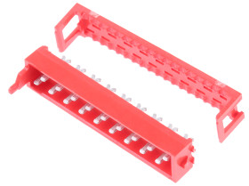Złącze IDC 18-pinowe 2-rzędowe raster: 1.27mm Męski Montaż na kablu TE Connectivity