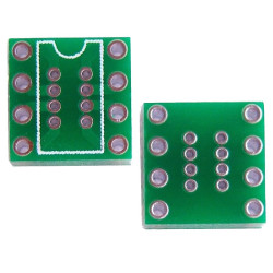 Adapter DIP8 na SO8 druk dwustronny (bez pinów)