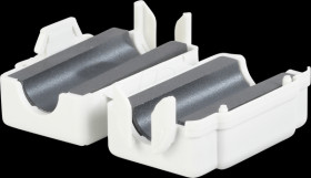 74271733 Split ferrite for Ø 8 mm, grey, 246 Ohm @ 100 MHz