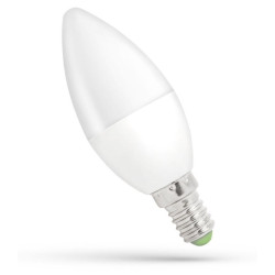 Żarówka E14 LED 6W WW Świeczka Spectrum, biała ciepła