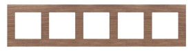 Simon 55 Ramka 5-krotna Nature Dąb TRN5/186