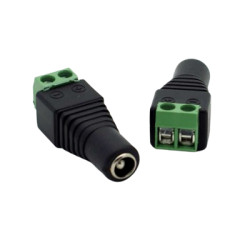 Gniazdo DC 2,5/5,5 kabel z szybkozłączem
