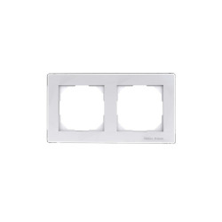 Ramka szklana podwójna FG-02 biała WG.23.0026 Tech-Sterowniki