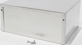 Aluminum enclosure, (L x W x H) 203 x 152 x 89 mm, natural, IP32, 1411FBRU