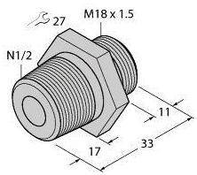 Turck 6870293 FCA-FCST-N1/2-A4, 1 szt.