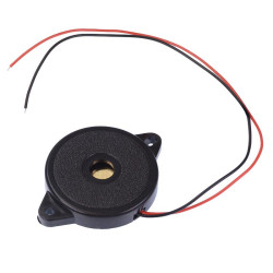 30mm Piezo Transducer 150mm Leads