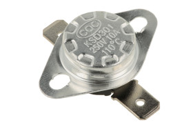 Termostat; bimetaliczny; KSD301; NO; 110°C; 10A; 250V AC