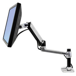 Ergotron 45-241-026 LX Desk Monitor Arm 34" 11.3kg 360° Polished Aluminum