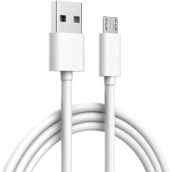 Przyłącze micro USB - białe - 1.5m