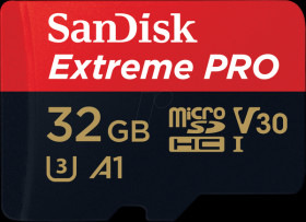 SDSQXCG-032G-GN6MA SanDisk Extreme PRO 32-GB MicroSDHC memory card