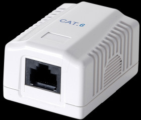 235211 1-Port Cat.6 Surface Mounted Box