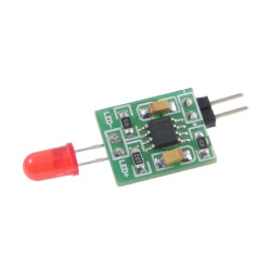 Sygnalizator LED - miniaturowy migacz na NE555 SMD - KIT AVT 1482