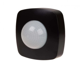 Czujnik ruchu na podczerwień do zastosowania w wąskich korytarzach czarny DR-09B