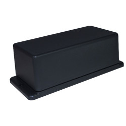 Takachi CUE8312DG 83 Series Plastic Flanged Case Dark Grey 150x65.5x50